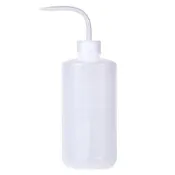 (店+)【蕉蕉購物】多肉彎嘴澆水瓶 500ML(擠壓式洗滌瓶 彎嘴澆水壺 澆水壺)