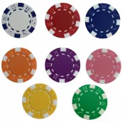 ✨新品熱銷✨ 最新德州撲克籌碼客製化棋牌室圓形專用碼打麻將以耐磨防水籌碼定制