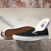 【Twoel_official】Vans MN SKATE SLIP-ON PRO 黑白 懶人鞋 滑板鞋 男女鞋