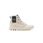 (店+)【Palladium】PALLADIUM 休閒鞋 PAMPA SURPLUS 白灰色 仿舊 高筒靴 男女 74389-210