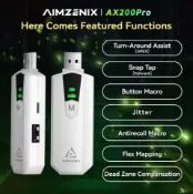 全球選品1館 生活百貨 AIMZENIX/AX200PRO遊戲轉換器APEX英雄PC電腦硬體COD命運使命召喚