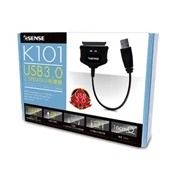 【順發線上購物】逸盛 ESK101 USB3.0 2.5吋SATAⅢ快捷線 轉換/轉接線