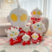 大玩家專營店 Q版奧特曼公仔毛絨玩具賽文泰羅奧特曼玩偶 卡通陪睡生日禮物 玩偶/生日/情人/聖誕禮物/毛絨娃娃/抱枕娃娃