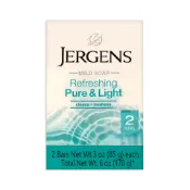 【Jergens 婕可詩】珍柔溫和潤膚香皂-清爽純淨(85g*2)【兔雜tuzha】