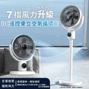 【生活市集】【APEX】10吋DC遙控桌立空氣循環扇_可調節高度