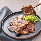 (店+)【海產教父 年菜】淄博豬肋排500g/包、淄博燒烤牛小排300g/包