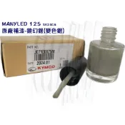 Many LED 125 原廠 鏡幻銀、補修漆、刷、車殼 補漆、SE24CG、銀、變色銀