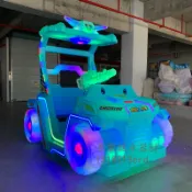 專業健身器材 可議價 2025新款發光碰碰車 廣場擺攤兒童電動游樂車設備商場游樂場玩具車