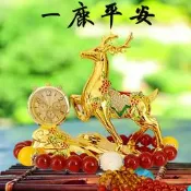 台灣現貨特大號金錢豹子汽車內飾品擺件車載高檔寓意一鹿平安香水汽車擺件  露天市集  全台最大的網路購物市集
