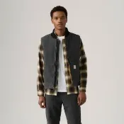 【LEVIS】Workwear 工裝系列 舒適鋪棉背心 男生上衣 熱賣單品 A8580-0004