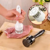 【喬安】不銹鋼鬆肉器 21針 嫩肉針料理針 斷筋針 嫩肉器 鬆肉針 斷筋器 纖維切斷 烤肉必備