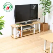 【日本FUJI BOEKI】方管工業風開放式電視櫃(寬110cm)-DIY-多色可選
