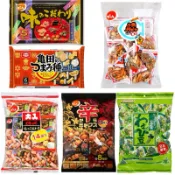 #日本零食#【現貨】傳六 北海之味 14袋 綜合豆果子  豆果子 天六 什錦豆果子 辣味豆果子 【異國零嘴輕鬆Buy】