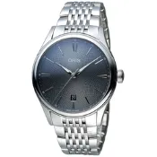 Oris豪利時 Artelier系列時尚機械腕錶-40mm 0173377214053-0782179