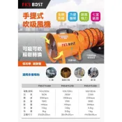 (店+)WIN五金 FKS BOST T75 系列 手提式送風機-8吋 吹吸風機 抽風機 吸排扇 手提送風機 排風扇 吸風機 抽