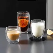 【SKYOCEAN】透明雙層隔熱玻璃杯(透明雙層隔熱杯)
