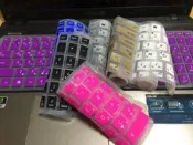 ASUS GL552VL電競筆電 彩色膜 中文注音倉頡 鍵盤膜 ROG GL552VW asus GL552VW