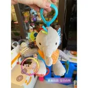 🔥二手 現貨 寶寶安撫玩偶 標籤娃娃 寶寶毛絨玩具 推車掛件 寶寶玩具 安撫玩具 大象娃娃 多功能玩偶