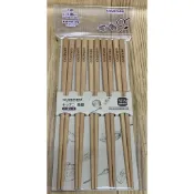 【霏霓莫屬】御膳坊 北歐山毛櫸筷子 (5雙組) 原木筷 木筷 SGS 餐具食器 木箸 筷子
