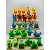 老吉科🌲 日本任天堂 萬代BANDAI 寶可夢 正版中古 絕版 指偶 火紅葉綠 第三世代 神奇寶貝 公仔 御三家