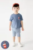 【Lativ】竹節棉印花T恤-Baby