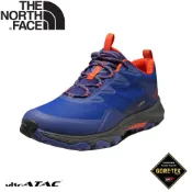 【The North Face 女 Gore-Tex 防水透氣耐磨輕量登山鞋《藍》】39IS/越野鞋/運動鞋/休閒鞋