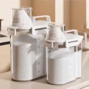 💥可開發票#佳幫手米桶傢用防蟲防潮裝五穀雜糧密封收納盒麵粉儲存罐桶儲米桶