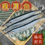 【阿珠媽海產】特級秋刀魚 嚴選秋刀魚 秋刀魚 居酒屋 日本料理 油質豐滿 真空裝 鹽烤 烤肉 團購 生鮮 海產