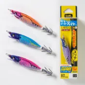 【DUEL】ez-BAIT 魚型布卷 80mm 5g 21色 夜光 布捲 布挫 透抽 小卷 假餌 傘鉤 船釣 A1709