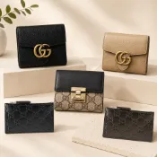 GUCCI 古馳 經典中夾/零錢卡夾短夾組合(款式任選)