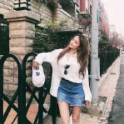 someone jeans 性感破大腿褲裙 原價890（S~XXL)B1017705.06G01TZ13