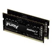 新風尚潮流【KF432S20IBK2/64】 金士頓 32GB x2 DDR4-3200 筆記型 記憶體 IMPACTv