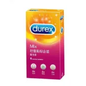 Durex 杜蕾斯 綜合裝保險套-超薄x2+螺紋2+凸點x2 6片  安全套