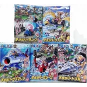 萬年坤彩   萬代 BANDAI 海賊王 喬巴 合體機器人 喬巴機器人 1-5號 合售 組裝模型