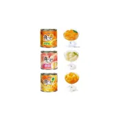 (店+)+爆買日本+HOKO 寶幸 水果罐頭 白桃/蜜柑/綜合水果 190g 果肉罐頭 甜點配料 露營 開罐即食 日本進口