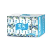 (店+)【柔芙】輕巧包抽取式衛生紙 (120抽x20包x6串)