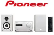 福利品 Pioneer先鋒 iPod/iPhone/CD迷你床頭音響 X-CM32BT-W (公司貨/原廠保固)