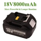 淘好物百貨店 BL1860充電電池18V8000mAh 鋰離子適用于牧田18v電池 +充電器