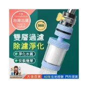 (店+)大信百貨》可替換360°過濾淨水頭 過濾頭 淨水過濾器 浴室 廚房 過濾水龍頭 過濾 防濺水龍頭 萬向水龍頭