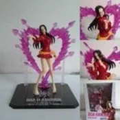 小娟家居~動漫手辦批發海賊王ZERO 七武海短裙紅衣女帝漢庫克愛心戰鬥版 ZERO 蛇姬女帝 漢考克 港版