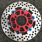 【芙蓉機車配件】MSX125 M3小猴子 電動摩托車改裝RPM220浮動碟盤 4孔剎車片剎車碟