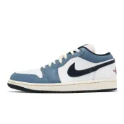 (店+)【NIKE 耐吉】Nike Air Jordan 1 Low SE Armory Navy HM3711-144 藍紅鴛鴦 復古休閒鞋