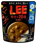 【DB夢幻熊熊】【日本🇯🇵Glico LEE 大盛牛肉咖哩｜辣度×20倍（大盛版230g)】