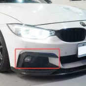 KP擎利國際 BMW F32 F33 F36 4系 M版 碳纖維 前下巴 定風翼