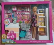 ╭✿㊣全新庫存 Mattel Barbie 芭比娃娃【芭比超級市場組合連娃娃】3歲以上 裝飾/收藏/擺飾 特價 $899