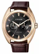 大高雄鐘錶城 CITIZEN星辰 BU4018-11H 光動能時尚真皮手錶/黑面44mm｜樂天領券現折★全館特惠中★指定刷卡回饋10%
