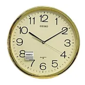 【SEIKO 精工】無包裝福利品-QXA020光感外框時鐘(SEIKO、掛鐘、日本原廠機芯、靜音指針、清新好搭配)