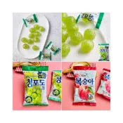 (店+)【貓咪姐妹 】韓國 LOTTE 樂天葡萄糖果  青葡萄糖果 水蜜桃糖果 青葡萄糖 糖果 韓國糖果 韓國零食