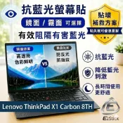 【Ezstick】ThinkPad X1 Carbon 8TH 防藍光螢幕貼｜鏡面/霧面可選｜筆電螢幕保護貼｜X1C