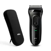 (店+)【BRAUN 百靈】三鋒系列電鬍刀3020s-B加贈原廠旅行盒